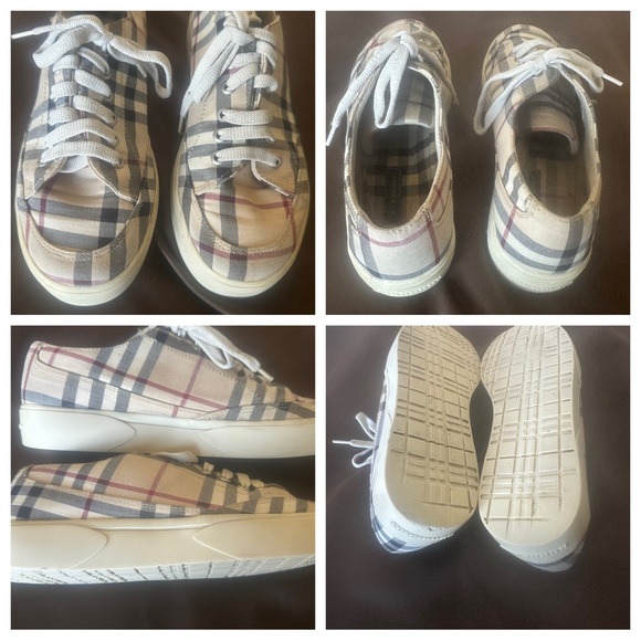 BURBERRY Vintage Check Cotton Sneakers size EU 40 (US 10)
Made in Spain - Picture 1 of 14